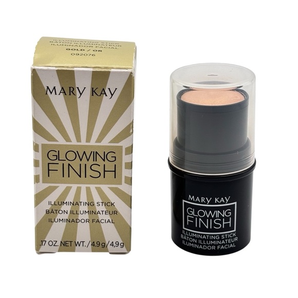 Mary Kay Glowing Finish Illuminating Stick  in Gold / Or 092076 -Discontinued - Picture 1 of 6